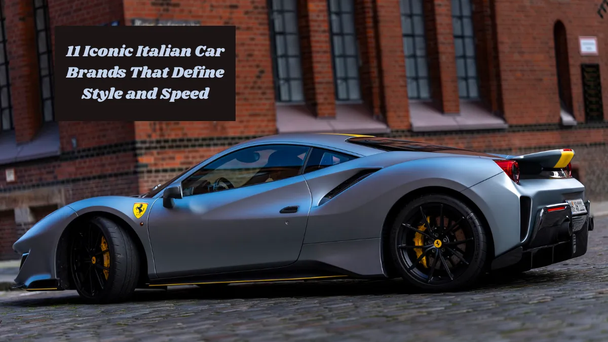 11 Iconic Italian Car Brands That Define Style and Speed